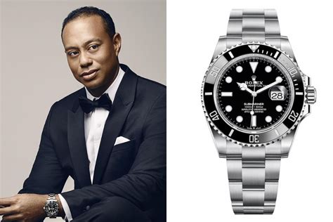 tiger woods rolex watch.